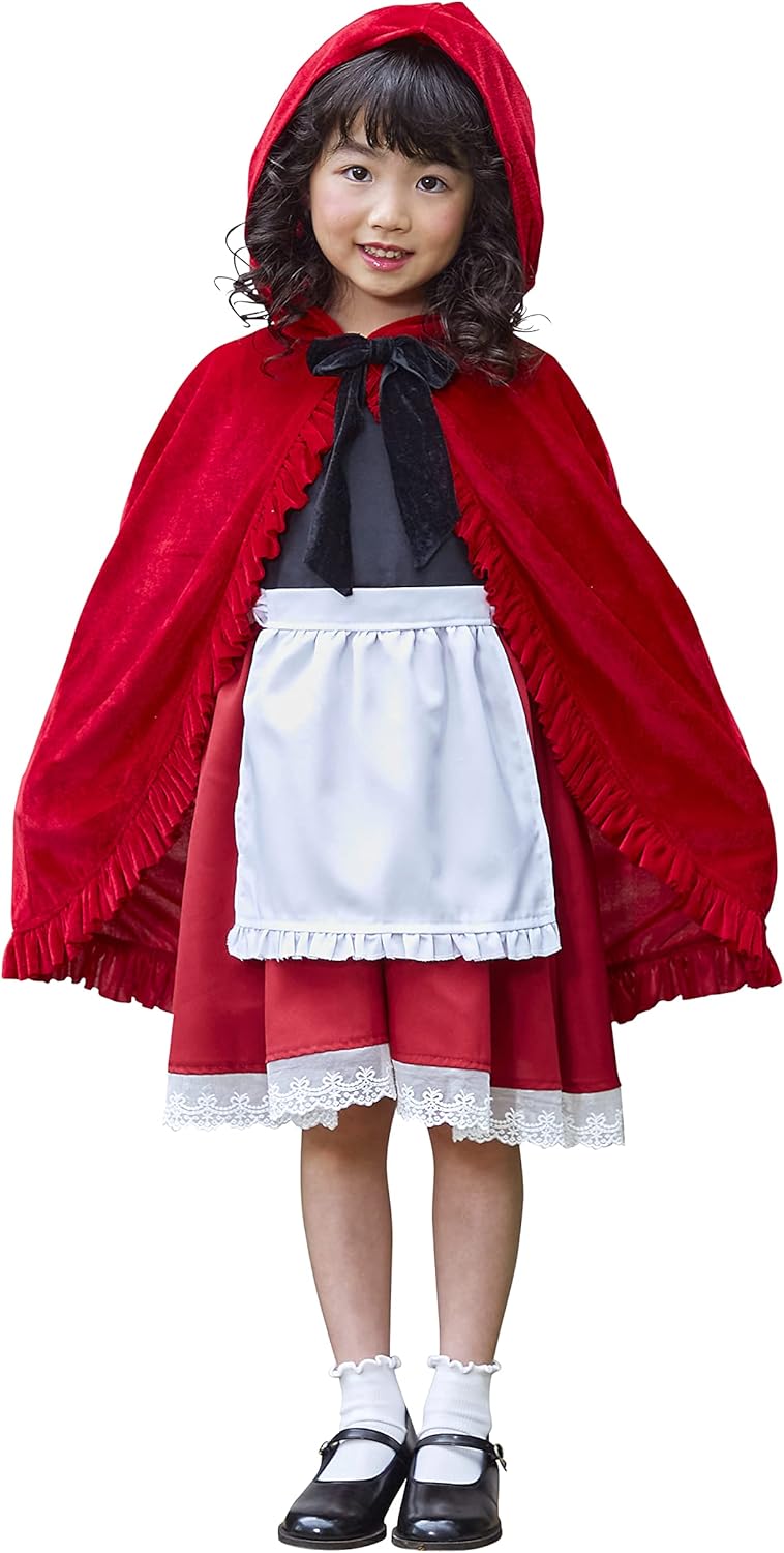 クリアストーン(Clearstone) コスプレ ハロウィン フォレストレッドケープガール キッズ 100cm 女の子 レッド クリアストーン(Clearstone) コスプレ ハロウィン フォレストレッドケープガール キッズ 100cm 女...