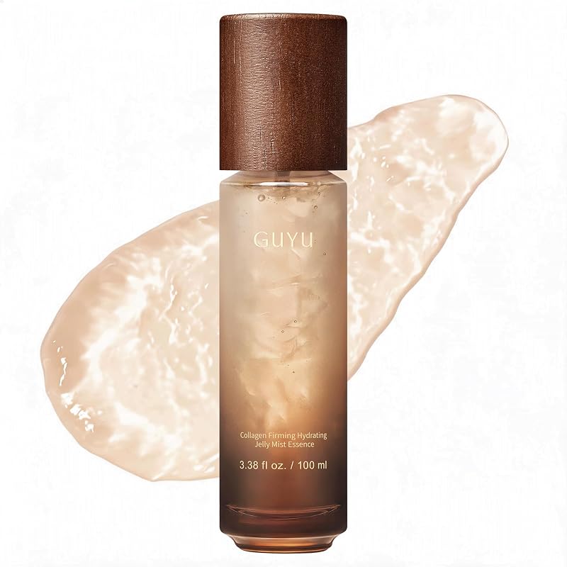 Bruma facial em spray GUYU com ginseng, ácido hialurônico, peptídeos e ectoína – 100 mL