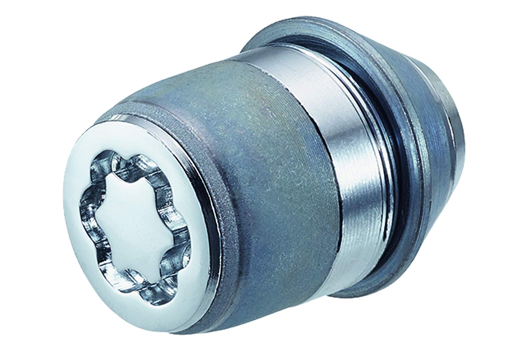 24212SL Radsicherungsmuttern SL (Ultra High Security) M12x.1.5, Kegelsitz/W, Gesamtlänge 36,2mm, SW21, Schlüsseldurchmesser 19mm