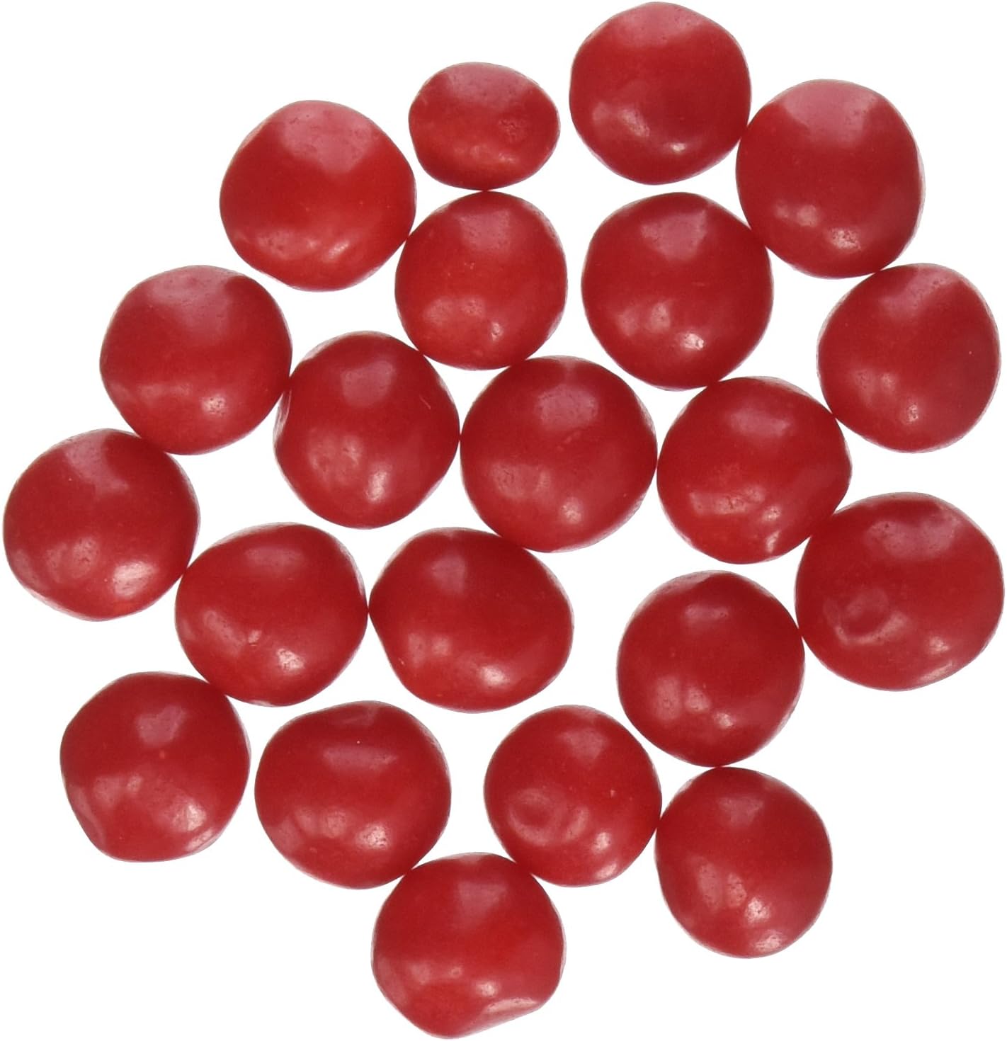 SweetGourmet Sweet and Sour Cherry Balls, Chewy Gummy Candy, Gluten-Free, Fat-Free, 1 Pound Bulk Bag