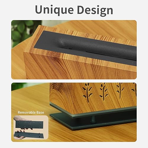 Miniatura 7 de Ankrs Flame Essential Oil Diffuser with Remote Control, Ultra-Quiet Air Diffuser for Aromatherapy, Waterless Auto-off Cool Mist Scent