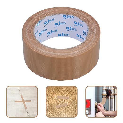 Cinta Adhesiva Impermeable STOBAZA Marrón 4.5cm x 20m miniatura 8