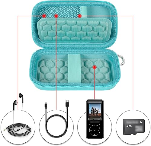 Vista 49 de Funda para reproductor MP3 y MP4 para SOULCKER/G.G.Martinsen/Grtdhx/iPod Nano/Sandisk Music Player/Sony NW-A45 Reproductores de música