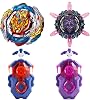 Gyros Turbo Set, 4D Metal Fusion Combat Gyros, With Battling Top Launcher, Gift Sets,B-201B-175