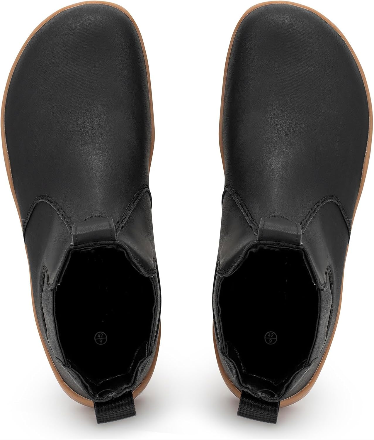 Chelsea Barefoot Boot for Men- Wide Toe Box Zero Drop Slip On Minimalist Hi-Top Shoes - Image 3