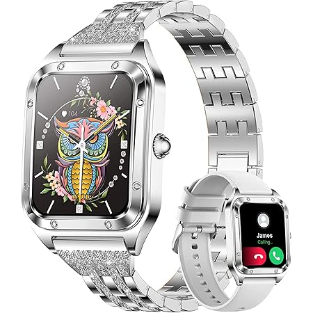 Smartwatch Damen mit Telefonfunktion Whatsapp, 1.9\