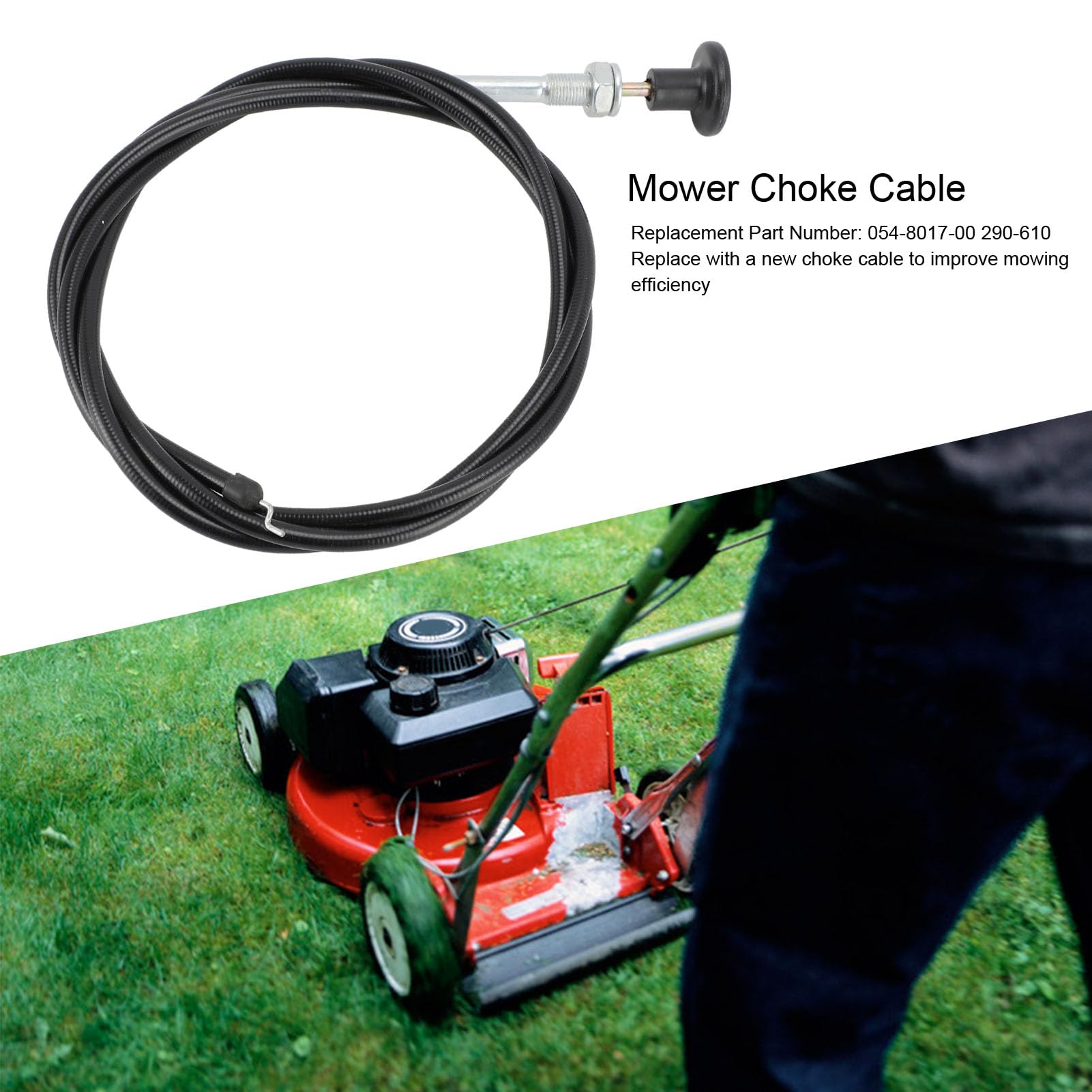 Choke Cable Universal Choke Cable 054-8017-00 290-610 For Mower ZT