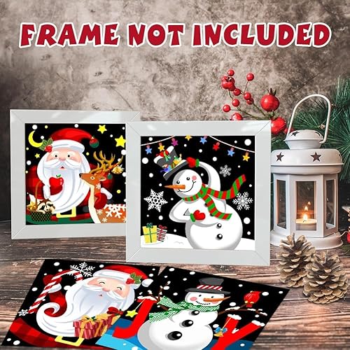 Miniatura 2 de Labeol Juego de 4 pinturas por números para niños de 8 a 12 años para niñas niños adultos manualidades para principiantes para niñas de 4 a 8 años