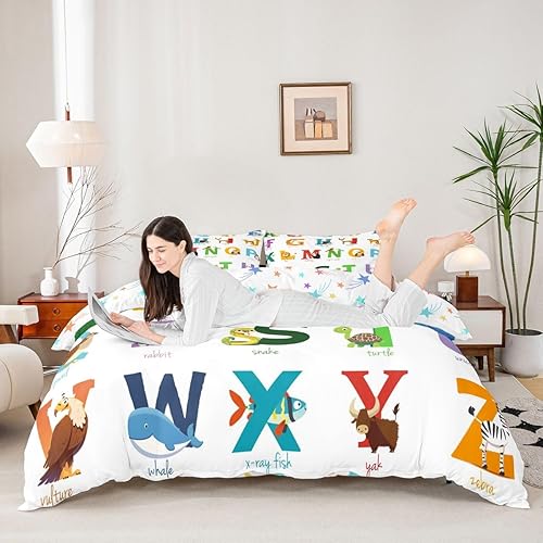 Miniatura 97 de Feelyou Juego de funda de edredón con estampado floral en 3D para niñas y niñas, elegante, con estampado floral morado, romántico, con purpurina