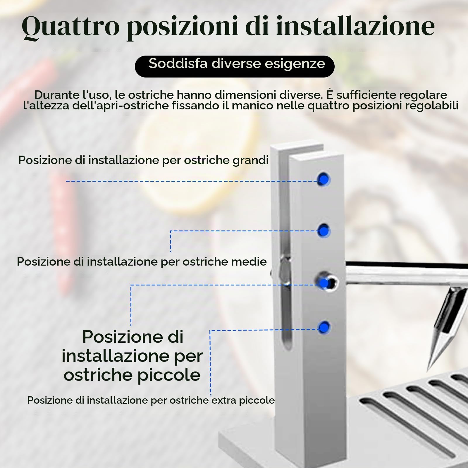 Oyster Shucker, Kit Apri Ostriche Professionale, Set di Strumenti Apriostriche in Acciaio Inossidabile con 2 Coltelli per Ostriche e Guanti Strumento per Frutti di Mare, Strumenti per Frutti di Mare
