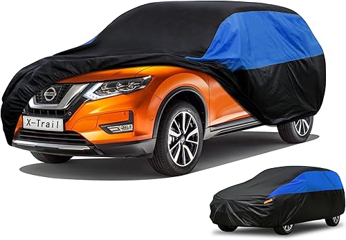 Miniatura 174 de Funda para automóvil Nissan Rogue impermeable para todo tipo de clima, cubierta exterior completa ligera para automóviles, exteriores, sol, UV, 08