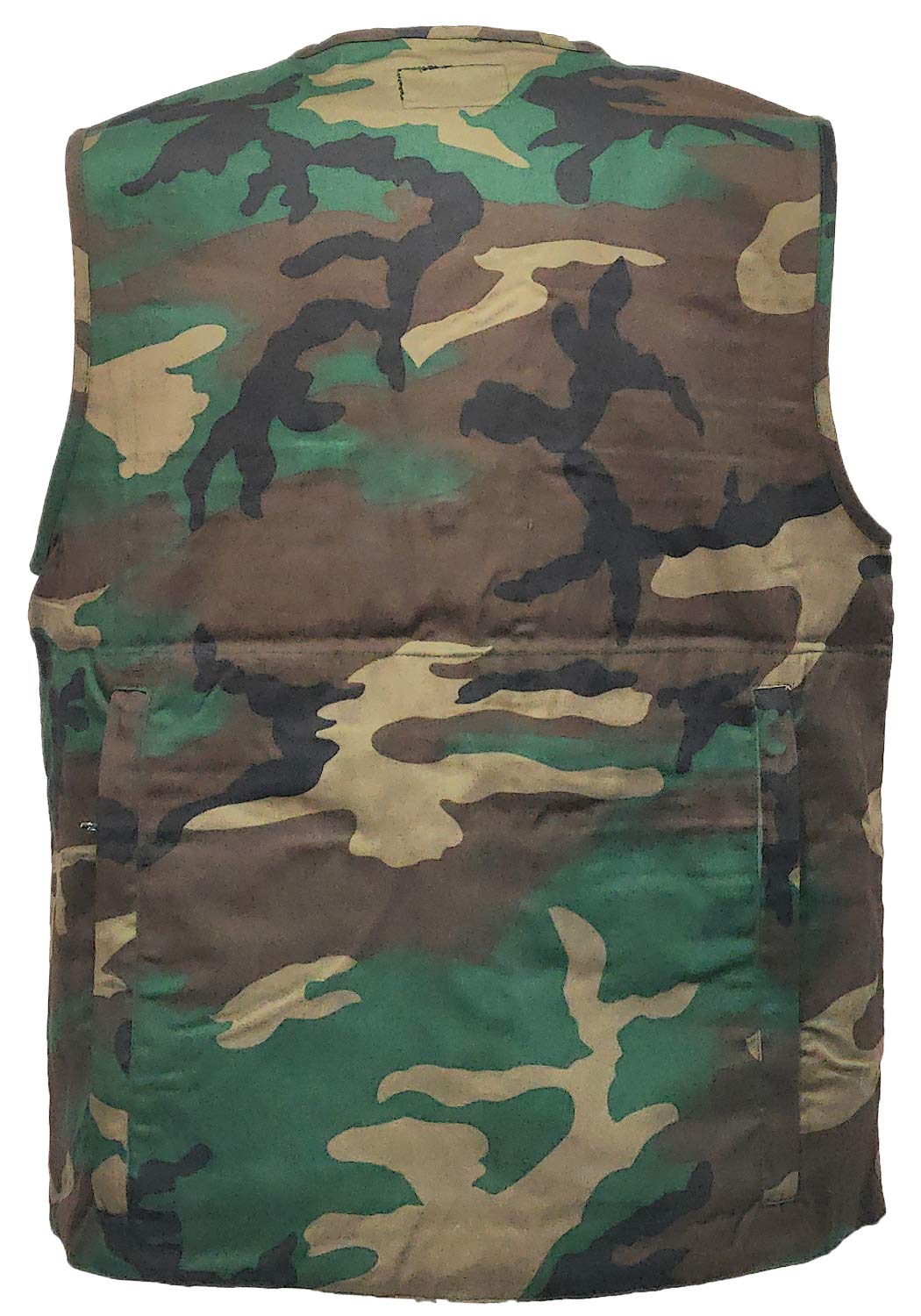 Fratelli ditalia gilet de pêche multi-poches, vert, bleu et camouflage, taille S à 5XL, en coton doublé, poche intérieure avec fermeture éclair, utile pour chasse, pêche, airsoft, temps libre