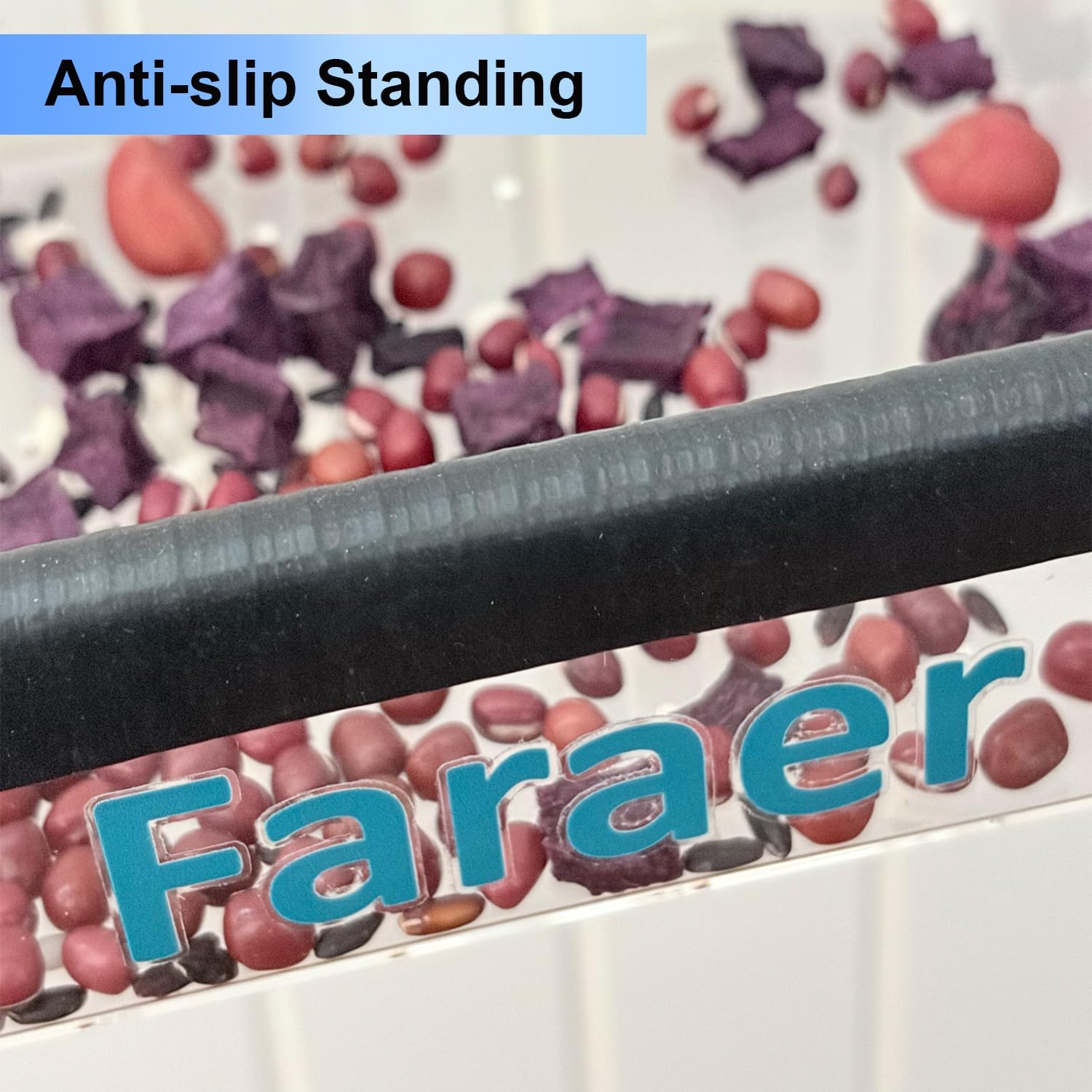 Window Bird Feeder House, Clear Acrylic with Suction Cups, Drainage Holes, Anti-Slip Perch