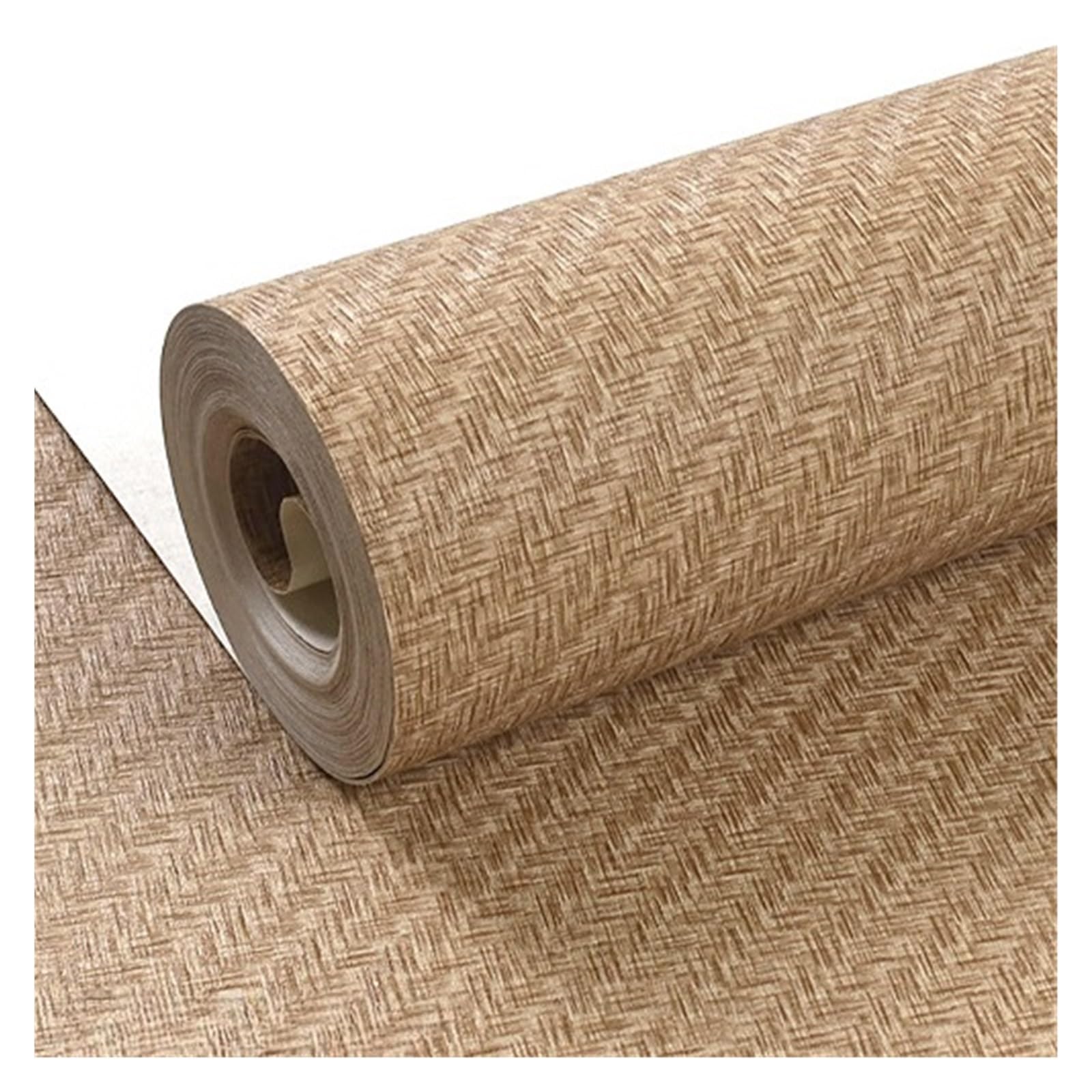 Papier peint intissé paille tissée lin uni rouleau papier peint imperméable pvc