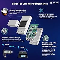 Vista 8 de SONOFF POWR316D Elite 16A Interruptor de potencia inteligente WiFi con medidor de energía, interruptor de luz inalámbrico inteligente con monitoreo