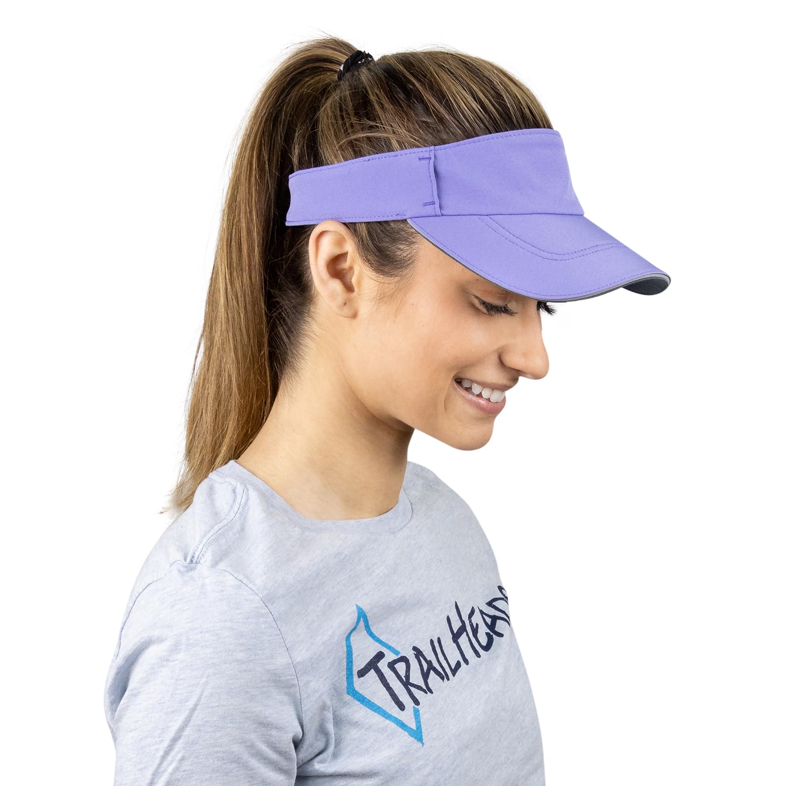 TrailHeads Sun Visor Hat for Women - Recycled Running Visors for Women - Tennis, Golf, Softball, Summer - Women's Visors