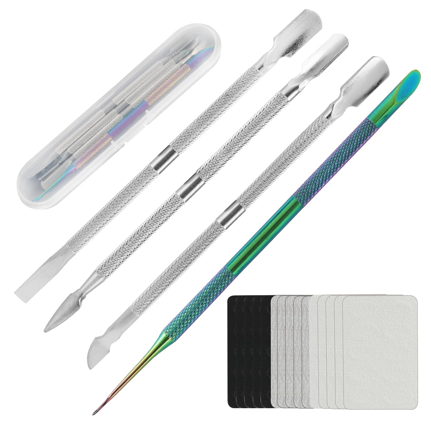4 Pack Professional Nail Polish Tools for Manicure