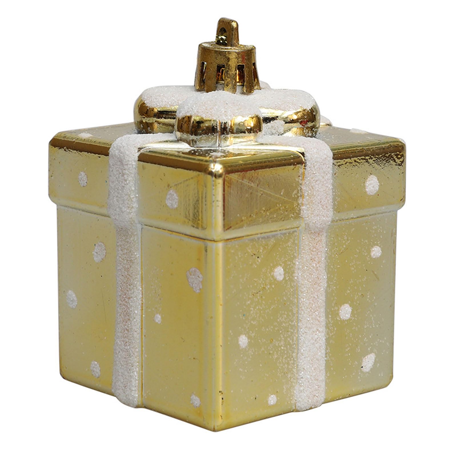 Amazon.co.jp: ホリデーミニチュアギフトボックスツリーオーナメント