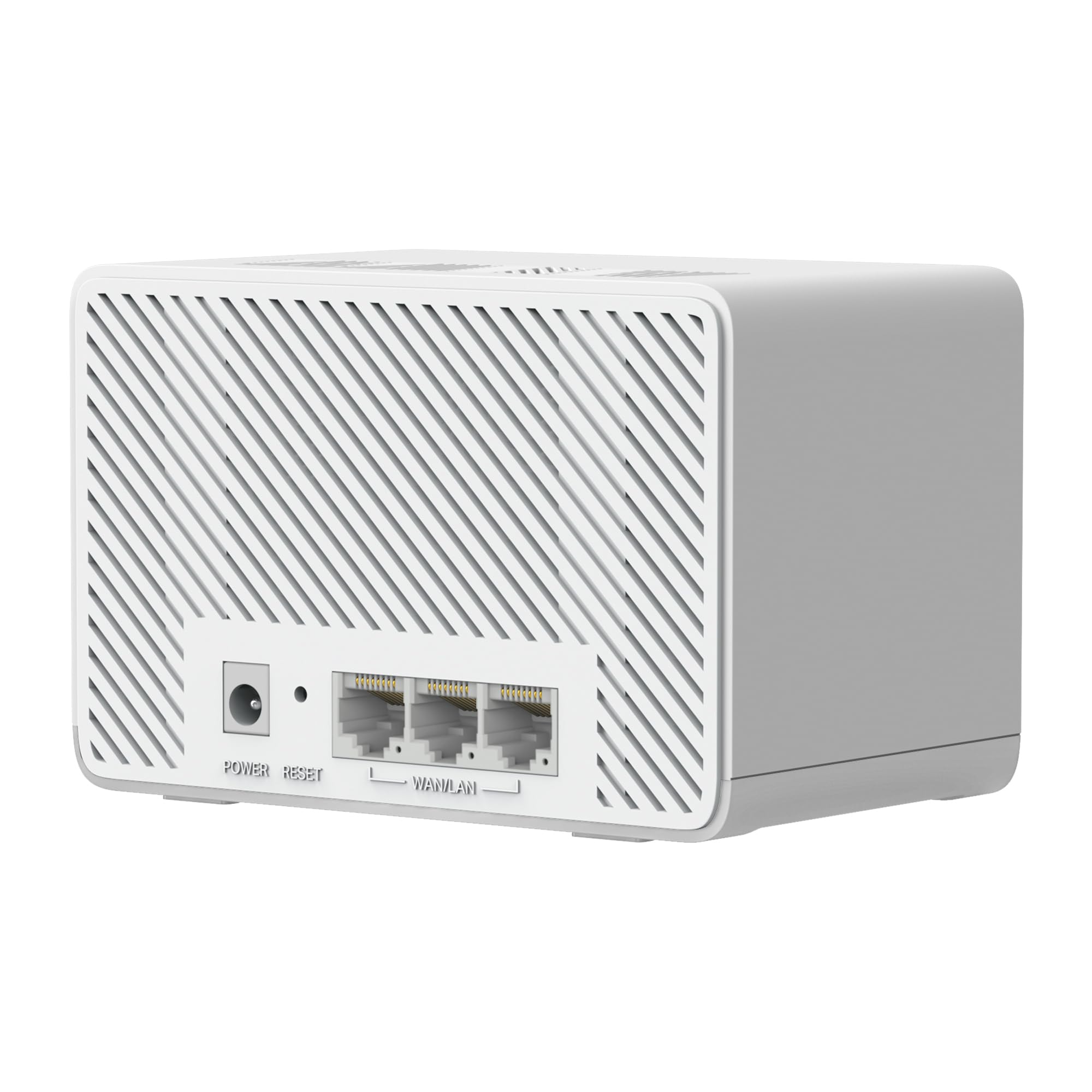 Mercusys Halo H25BE Mesh WLAN Set (2er-Pack), Wi-Fi 7 BE3600 Dualband-Router & Repeater, 3 × Gigabit-Anschlüsse pro Einheit, MU-MIMO, WPA3, Kindersicherung, empfohlen für Häuser mit 2–4 Schlafzimmern