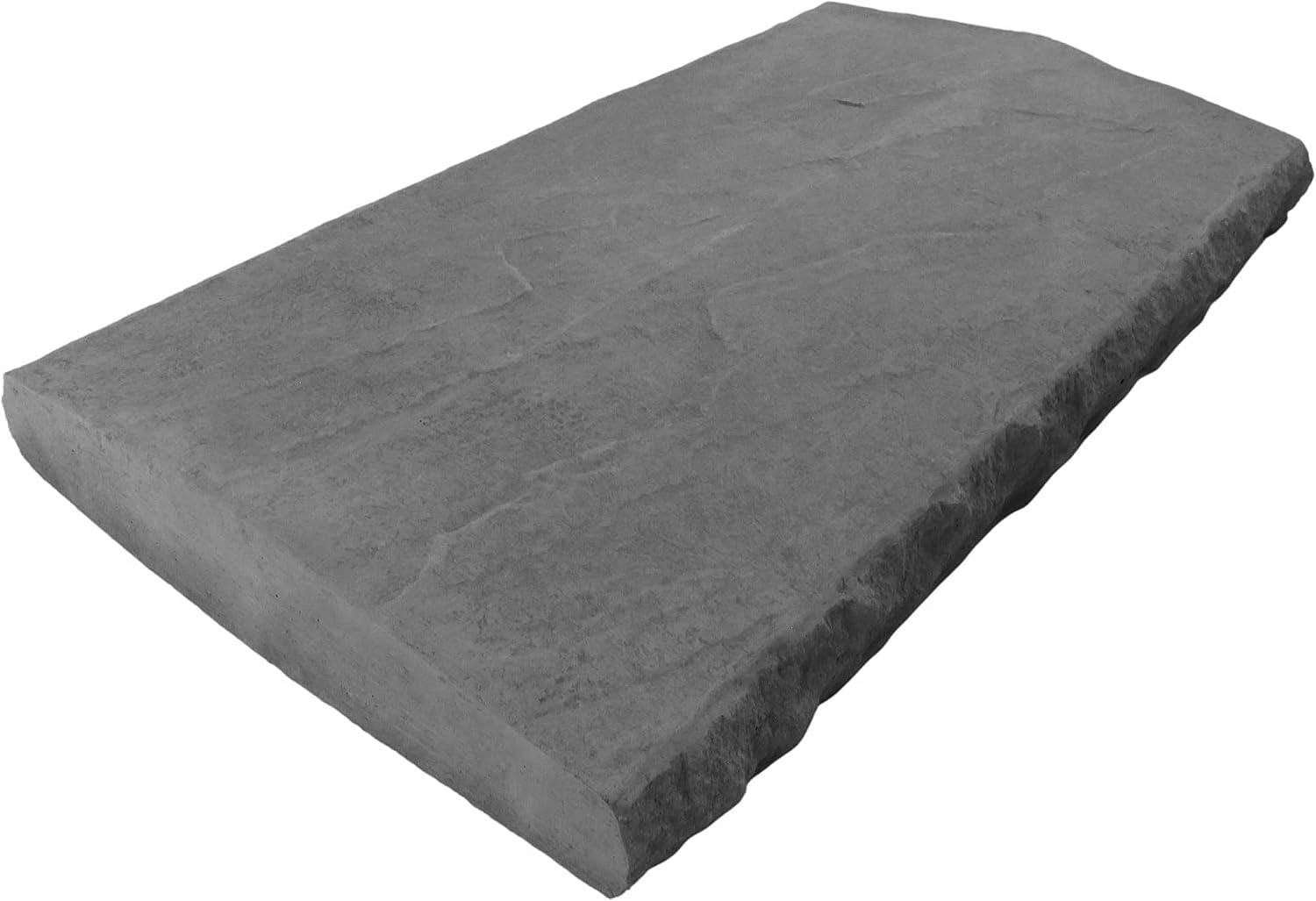 Rubber Molds for Concrete, Tiered Wall Cap Mold, 24" L x 14" W x 2.5" D