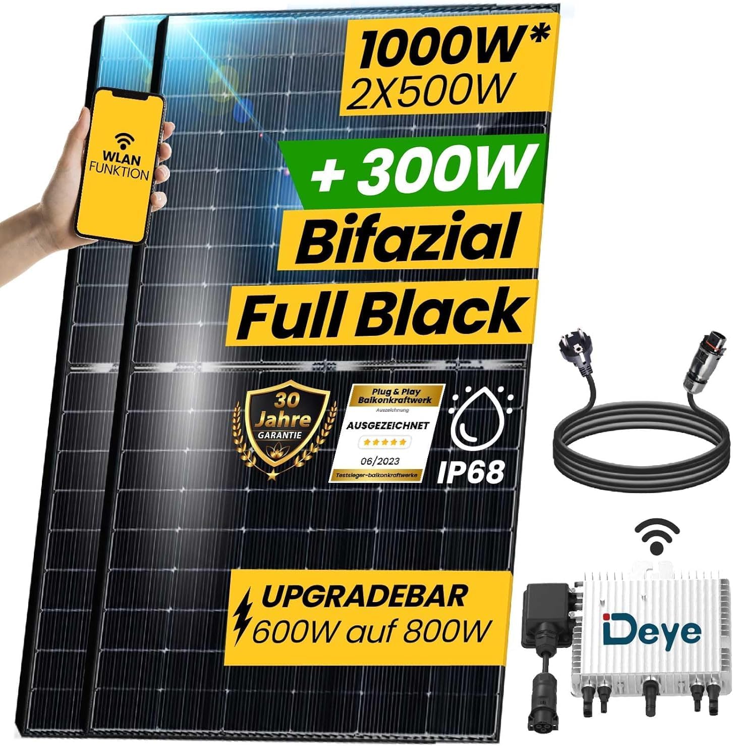 EPP Solar 880W Balkonkraftwerk