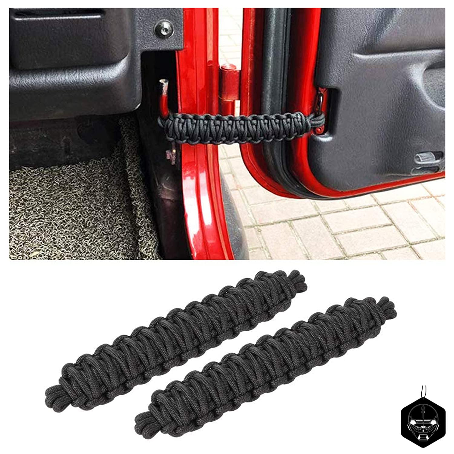 Door Restriction Straps Durable Force Swing Limiter For Jeep