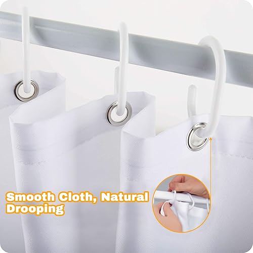 Miniatura 6 de Cortina de ducha personalizada personalizada tu diseño con fotos para baño, cortinas de ducha impermeables con 12 ganchos para baño, hotel,