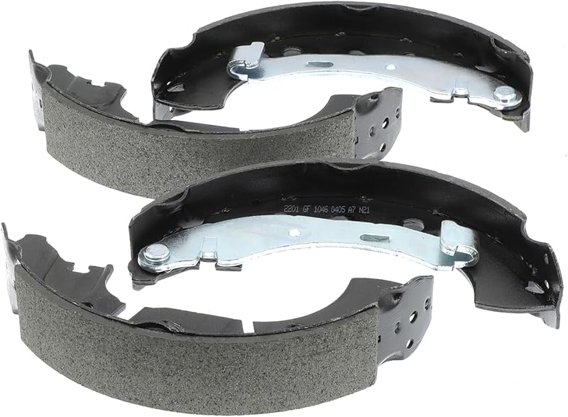 Sapatas de freio a tambor traseiras cerâmicas EXPPOWER para Nissan Sentra 2013 a 2019 – Conjunto
