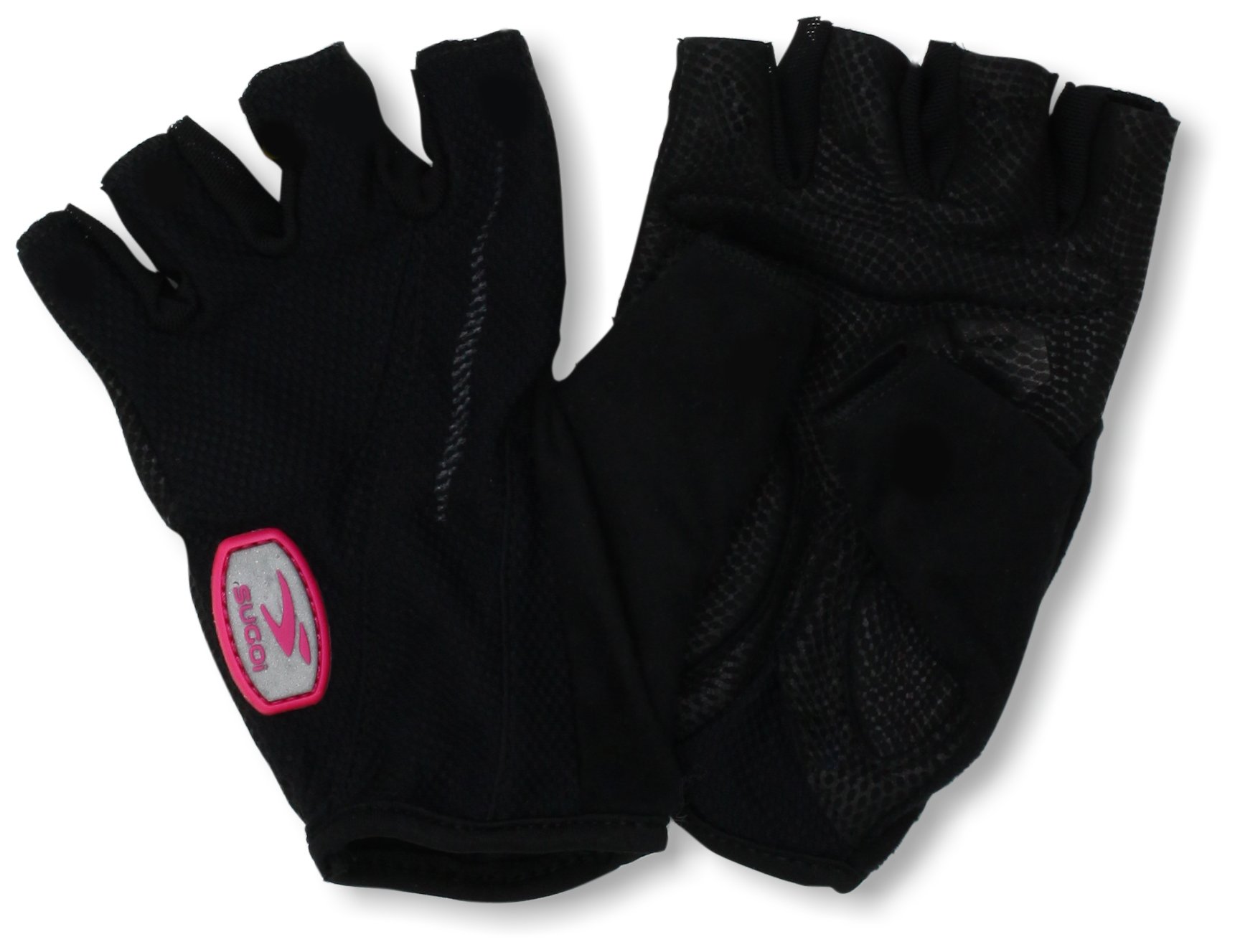 Sugoi Women's RS Glove, Black/Ultra Pink, Small