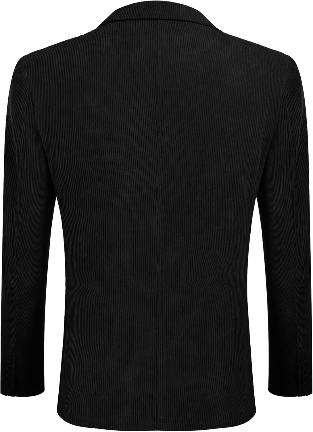 COOFADNY Men's Casual Corduroy Blazer Classic Fit Two Button Sport Coat Fashion Notch Lapel Blazer Jacket - Image 5