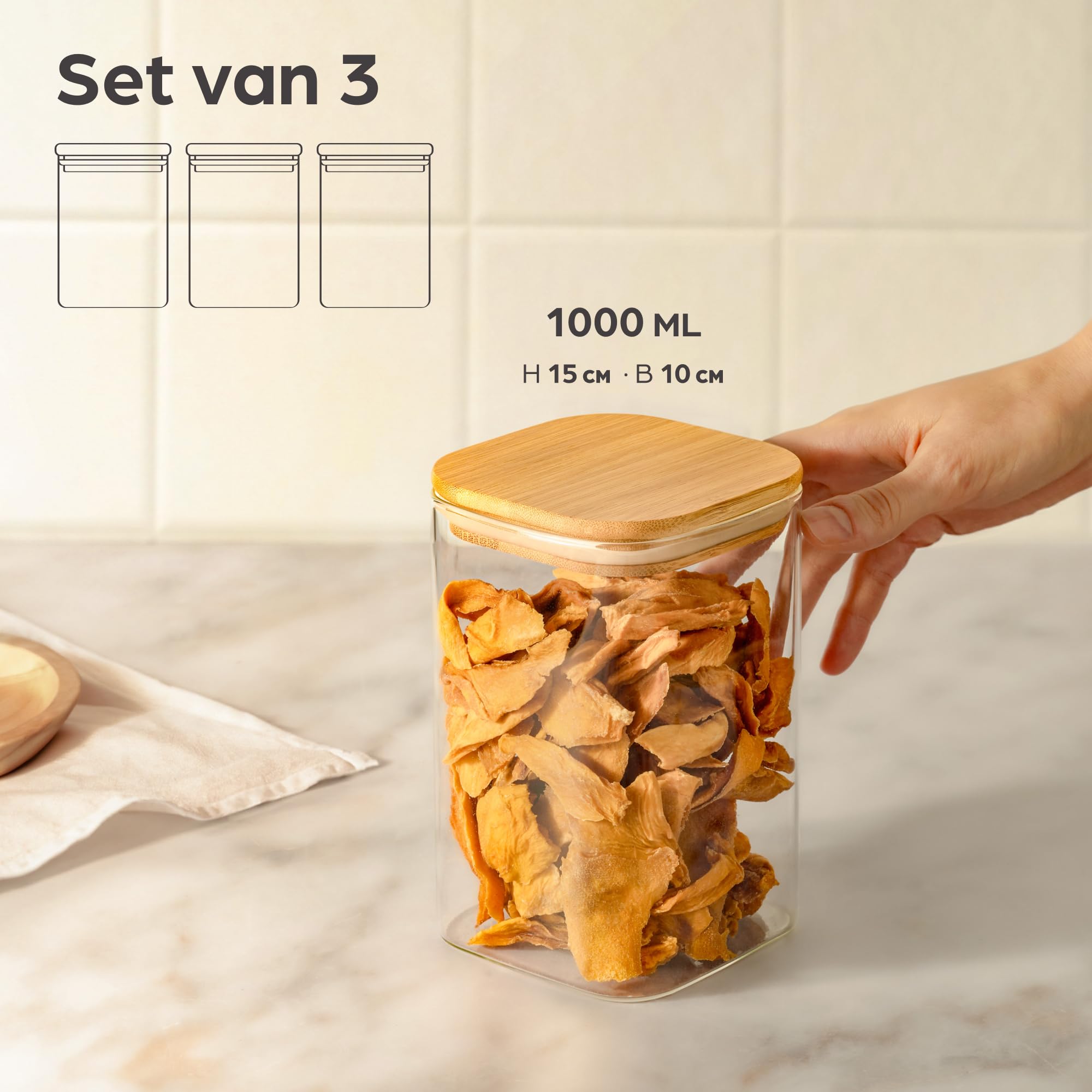 Voorraadpotten | Bewaar voedsel stijlvol & vers