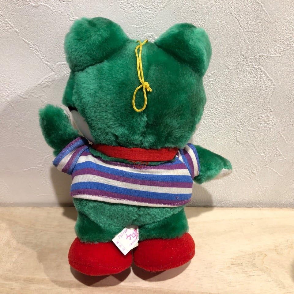 Amazon.co.jp: ケロヨン 縞模様 ぬいぐるみ 藤城清治 木馬座 カエル 蛙