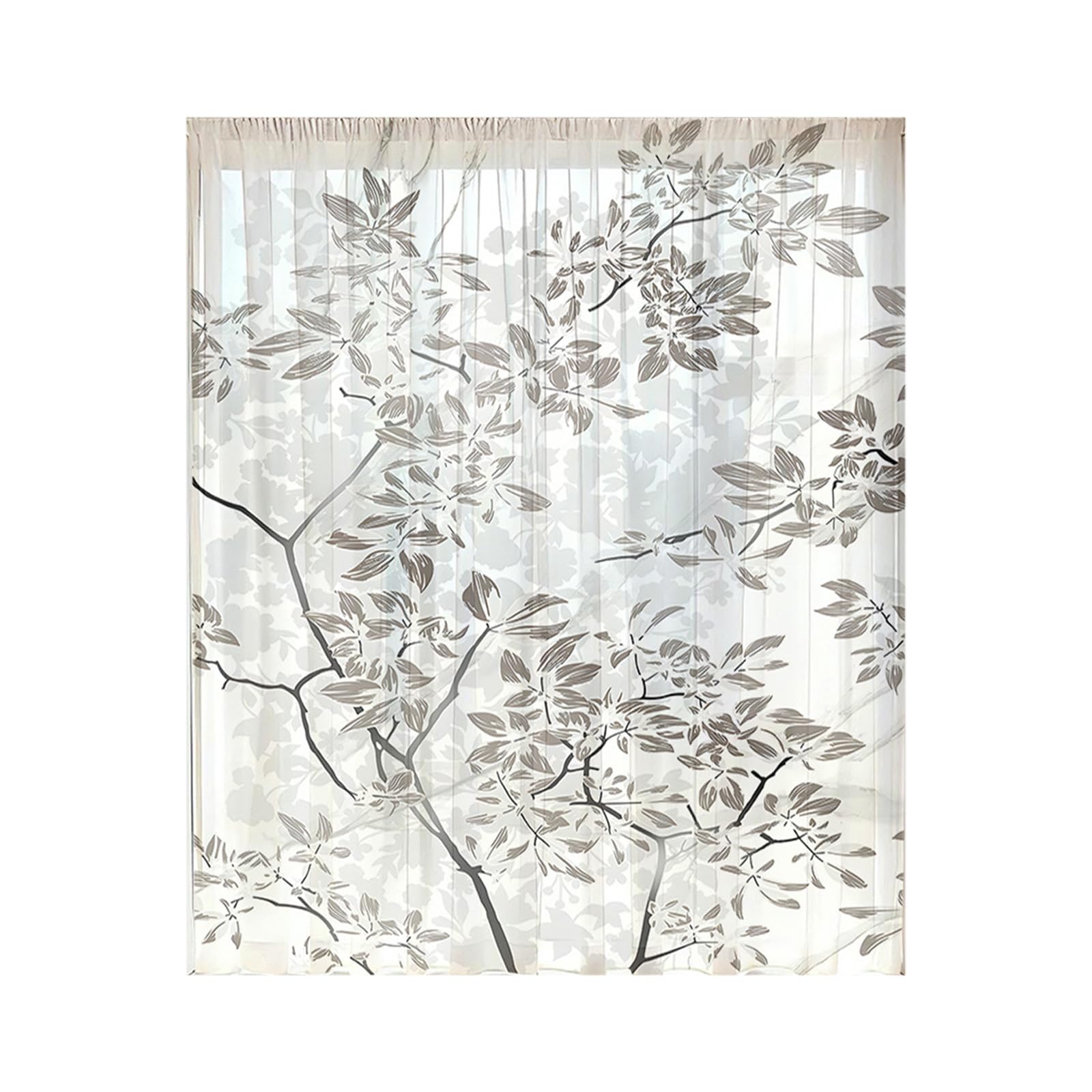 Tsophreniq Any Season Sheer Window Curtain Providing Continuous Natural Light with Enhances Privacy for Home Decoration Living Room Curtains