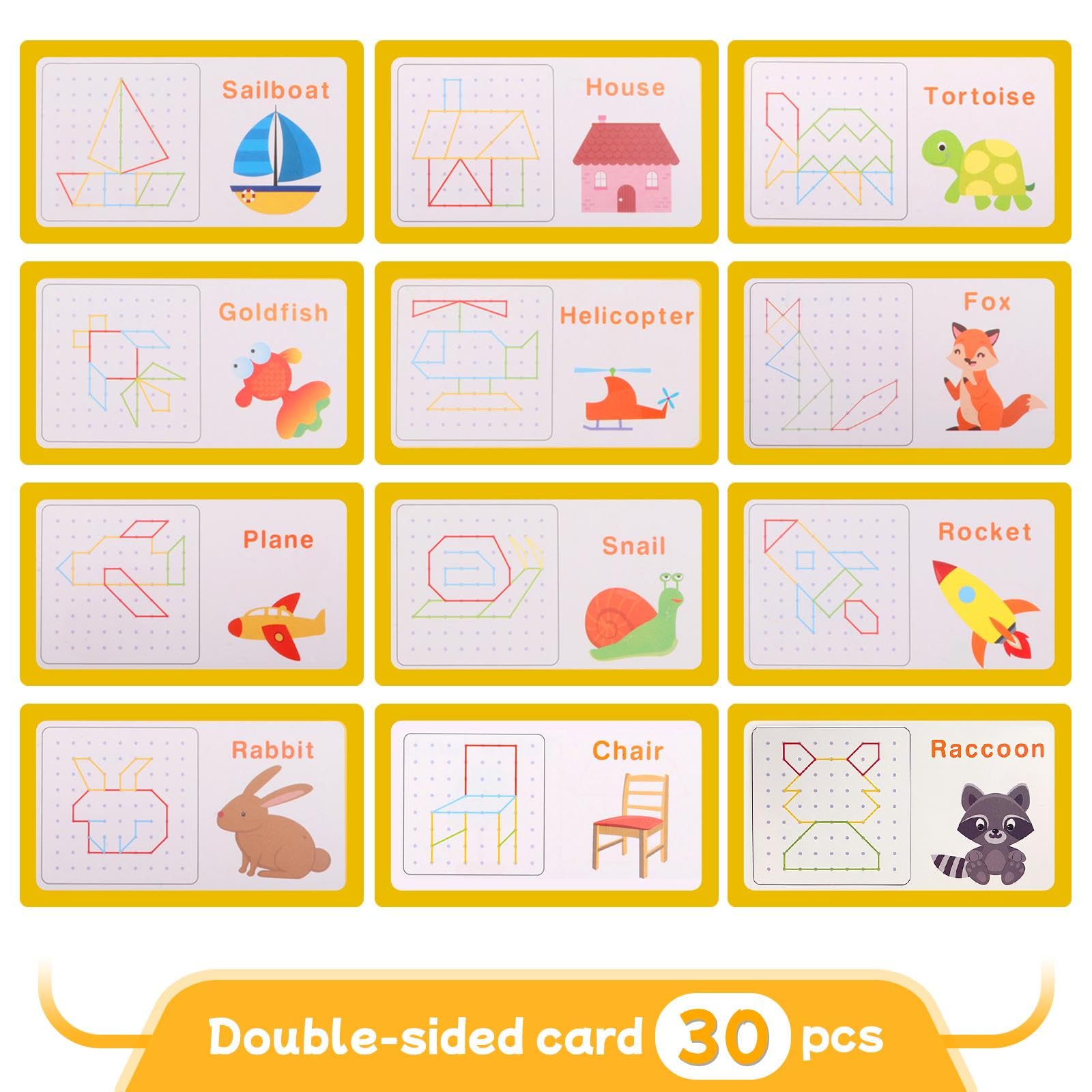3 zestaw drewnianych geoboard łamigłówka tablica blok geoboard dla dzieci małych dzieci