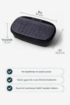 Starter Model Vibration Plate , Yüksek Titreşimli Zayıflama, Egzersiz Ve Spor Cihazı, Kondisyon Ve Spor Aleti