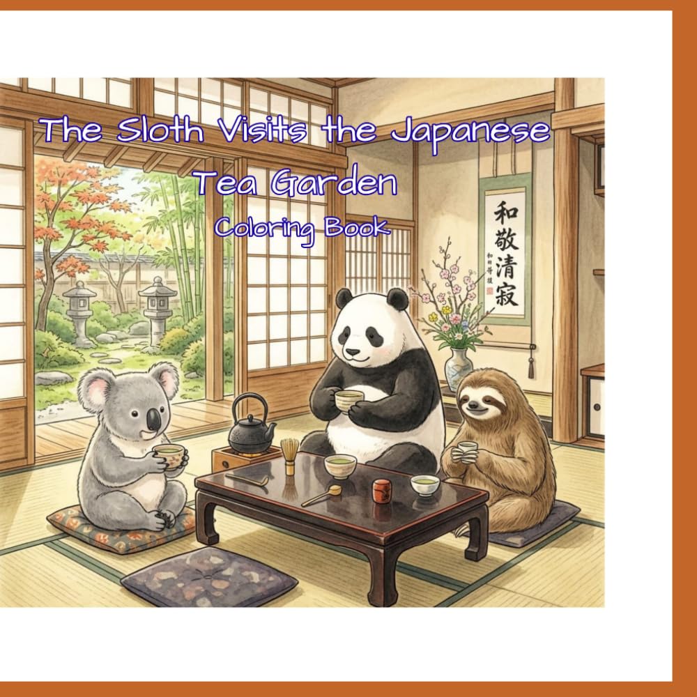 The Sloth Visits the Japanese Tea Garden