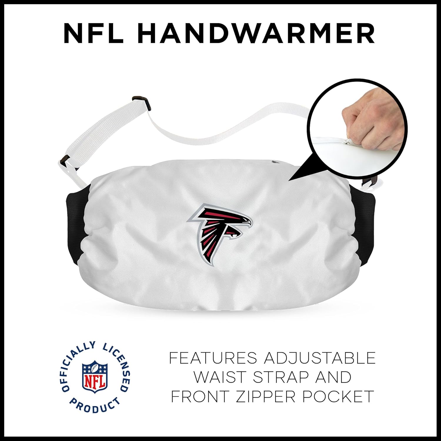 Atlanta Falcons NFL Hand Warmer lifestyle view