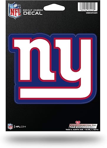 Vista 13 de Rico Industries NFL - Calcomanía troquelada mediana