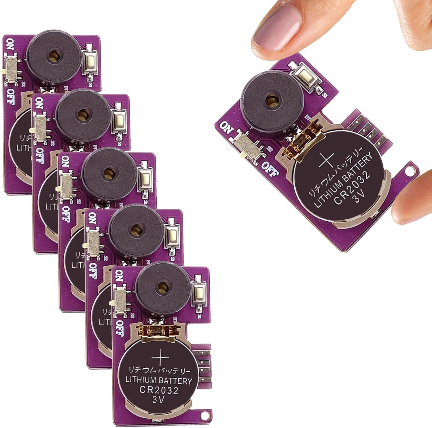 Cricket Noise Maker Prank (6-Pack) - Hidden Prank Device with 3-Month Beeping