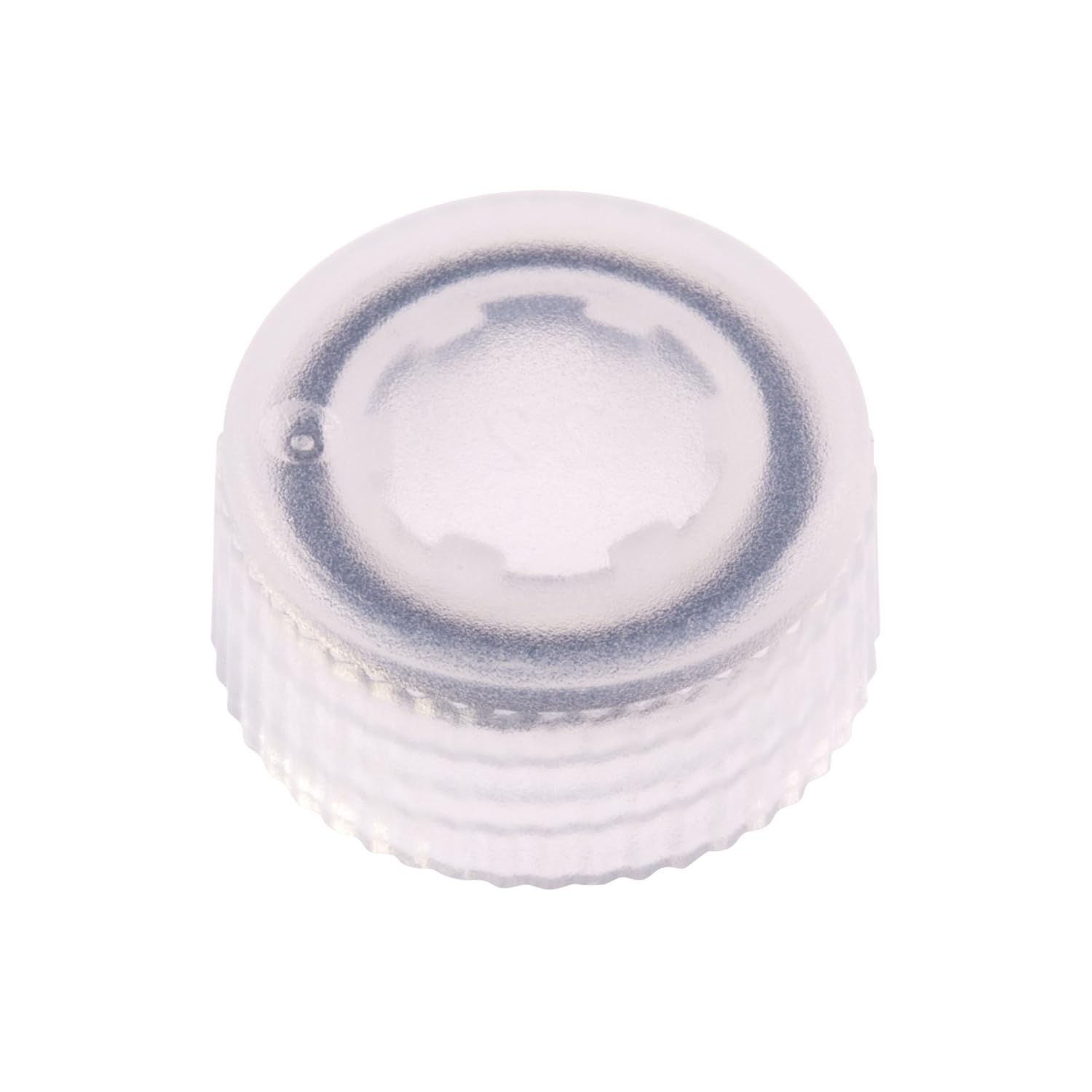 CELLTREAT 230842C Cap Only, Screw Top Micro Tube Cap, O-Ring, Translucent, Clear, Non Sterile, Polypropylene (Pack of 1000)