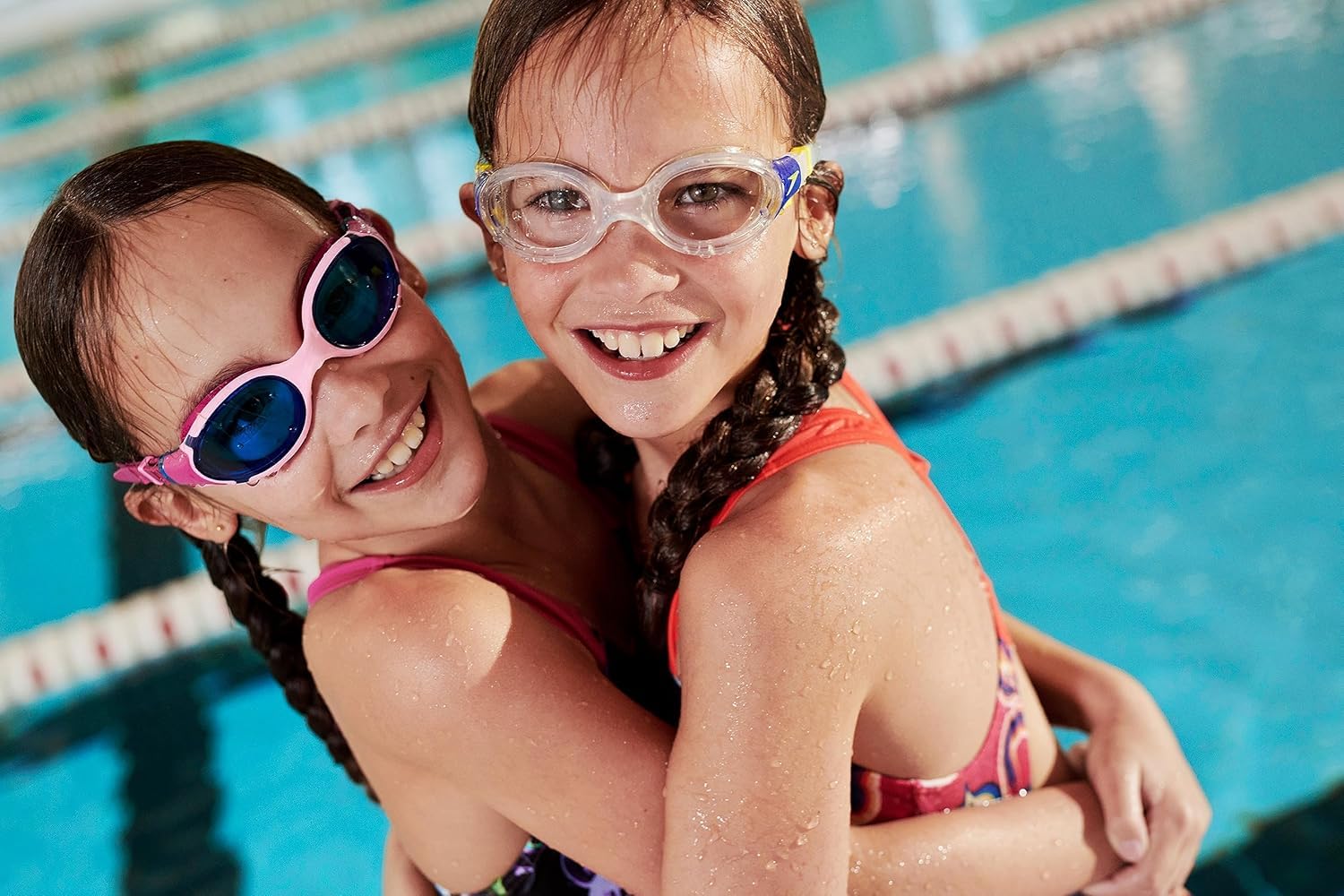 Speedo Unisex Kinder Biofuse 2.0 Schwimmbrille | Patentierte einfache Anpassung | Anti-Beschlag | Wasserdicht | Verbesserte Passform… – Ansicht 4