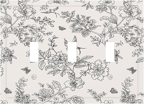 Miniatura 67 de Cubiertas de Interruptor de Luz de 1 Gang Medieval Abstracto Moderno Luna Estrellado Gran Ola Toggle Simple Placa de Pared Cubierta Decorativa de