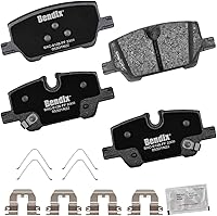 Vista 96 de Bendix Priority1 CFC154 - Juego de pastillas de freno de disco para Avanti II, Century, LeSabre, Regal, Riviera, chasis comercial, DeVille