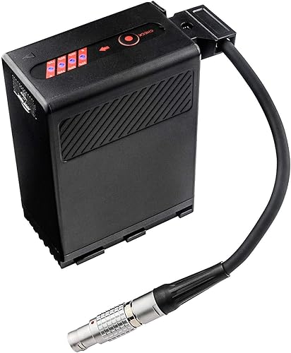 Miniatura 4 de Kastar Batería y cargador de grifo tipo D/D para Canon BP-A30 BP-A60 BP-A90 US 0870C002 batería, Canon CG-A10 CG-A20 cargador y Canon EOS C200, EOS