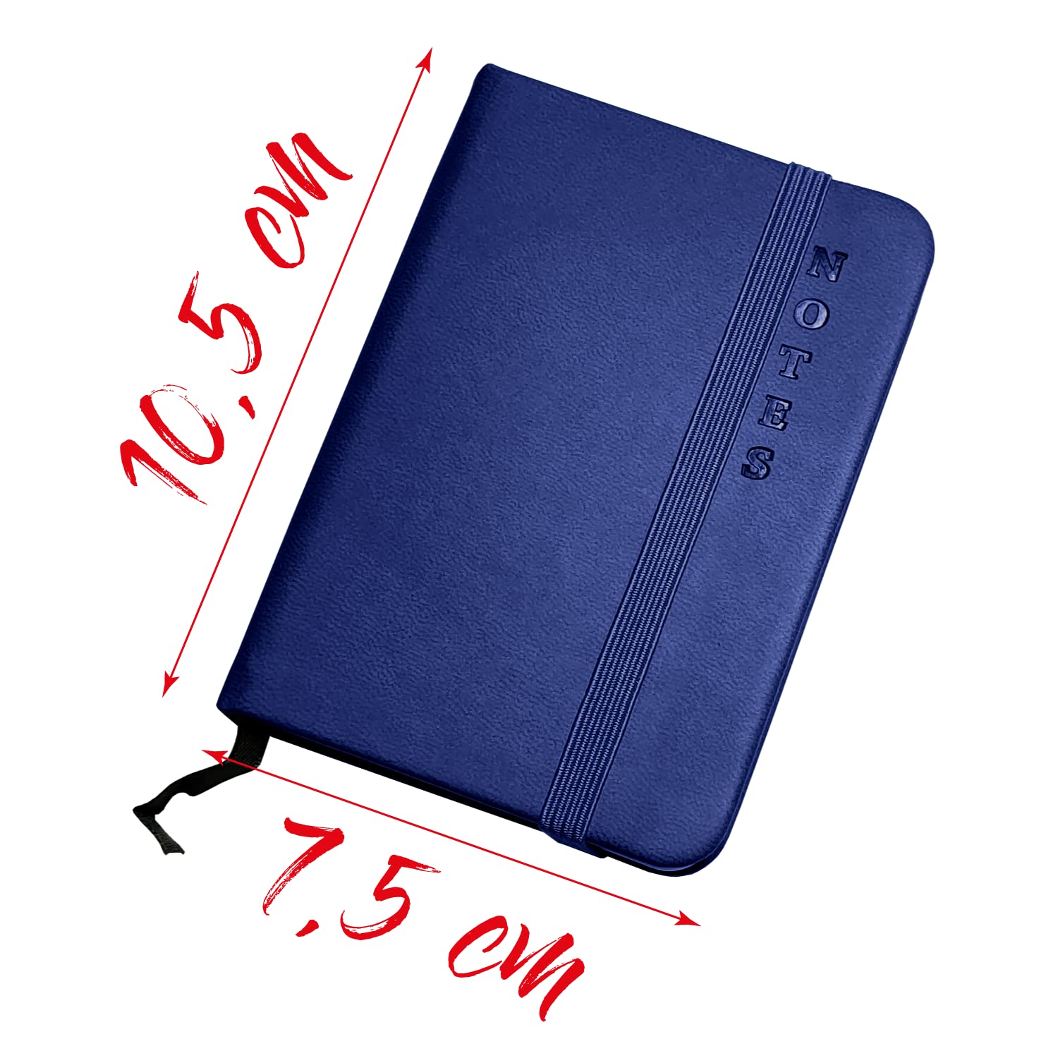 TEHAUX Mini Agenda De Poche A7 - Couverture PU - Pages Épaisses Anti-Tâches - Planificateur Hebdomadaire/Mensuel - Idéal Pour Sac à Main Et Voyages - 11