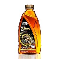 Vista 9 de ULTRA 1PLUS SAE 75W-90 Aceite de engranaje sintético API GL-5 - Transmisión y líquido diferencial (6 QTS)