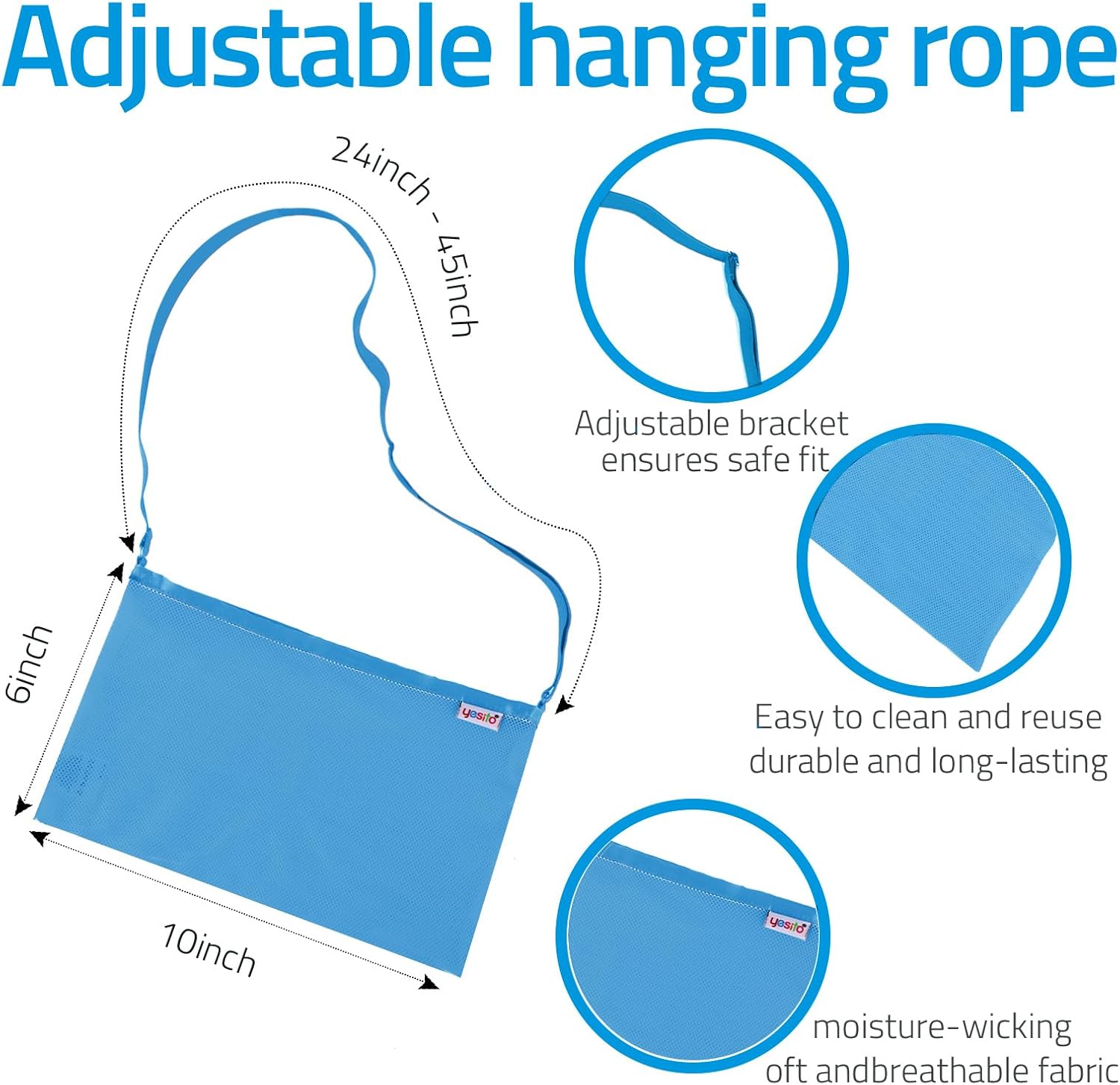 Mastectomy drainage pouch and Shower for Support Adjustable Comfort - Image 5