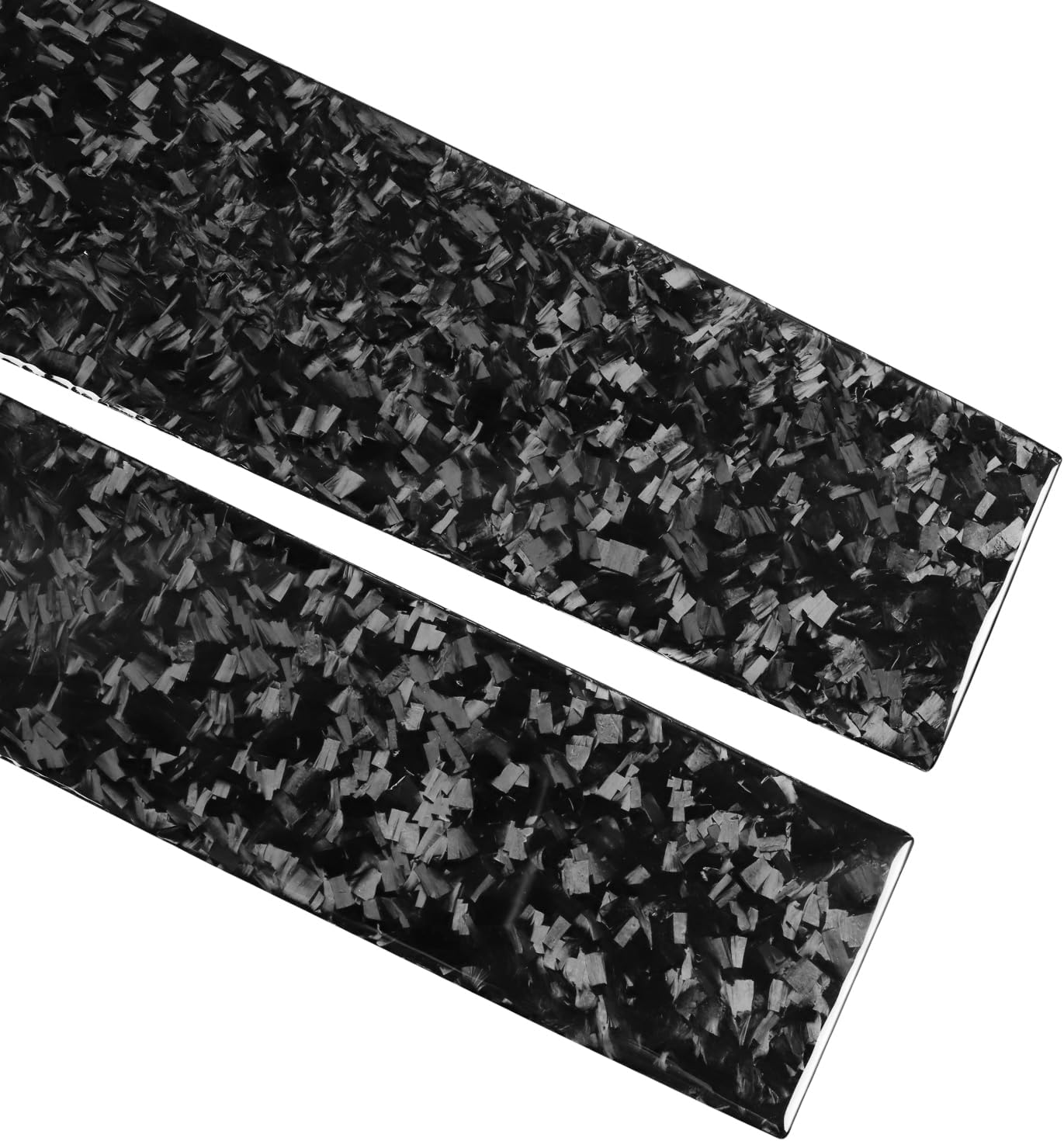 Real Black Forged Carbon Fiber Car Center Console Instrument Panel Trim Soft Full Sticker Set Auto Interior Accessories Decoration Compatible with BMW X1 E84 2013 2014 2015