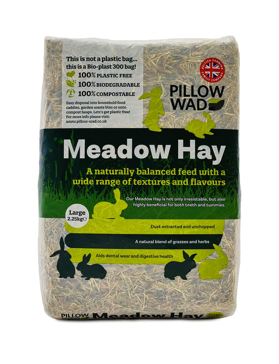 Pillow Wad Bioplast Fieno Grande 2,25 kg x 3, Verde