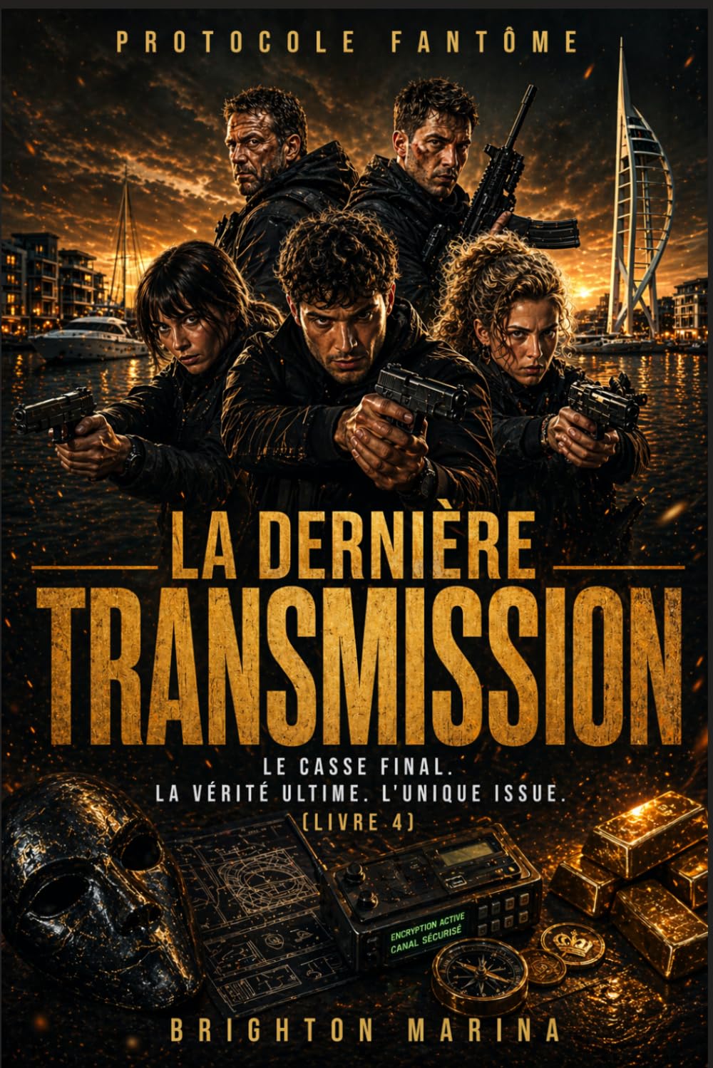 La dernière transmission: Le casse final. La vérité ultime. L'unique issue. (Livre 4) (Protocole Fantôme)